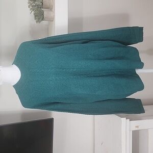 St. John's Bay Emerald Green Super Soft Mockneck Knit Sweater New With Tags